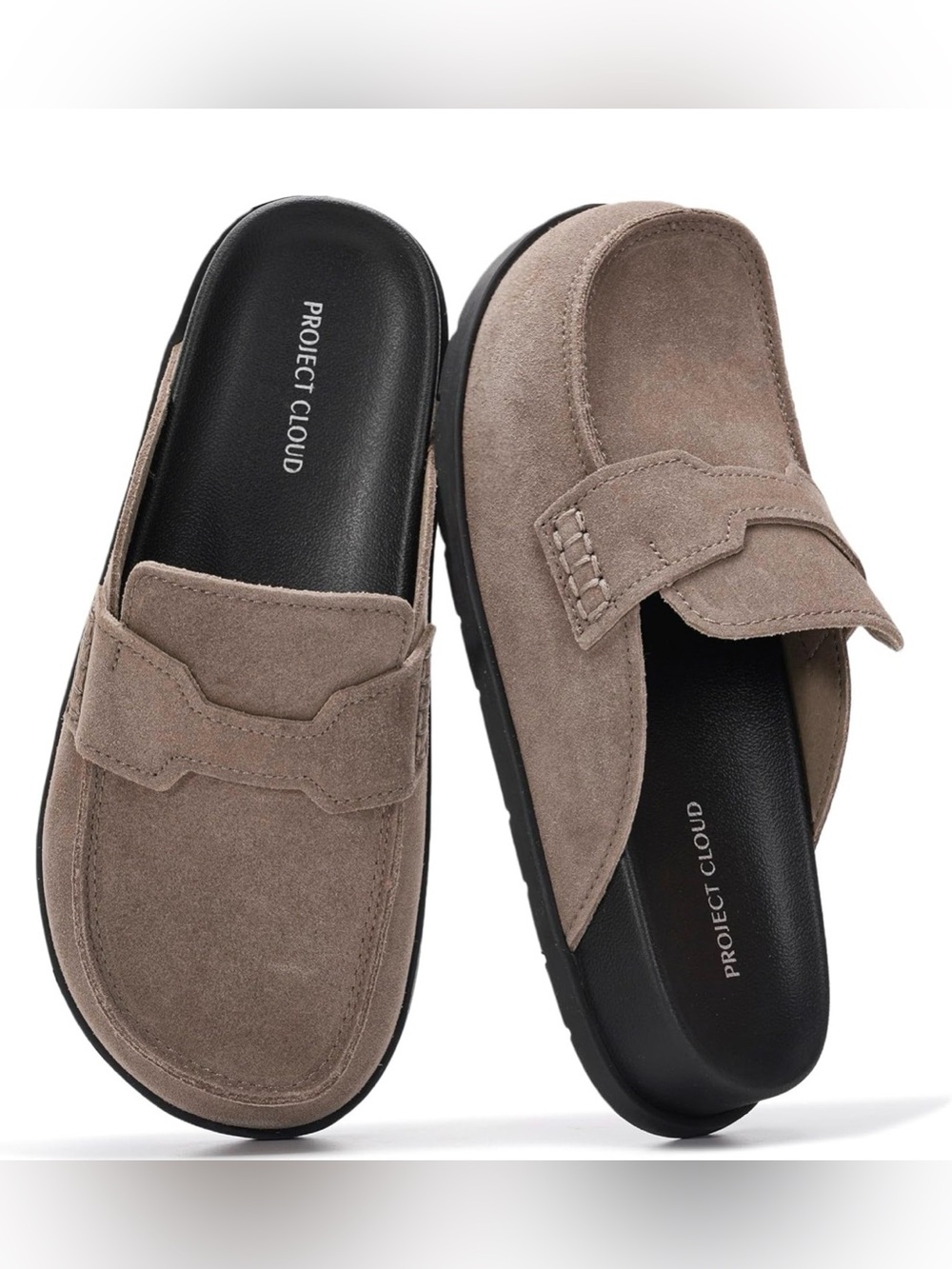 Project Cloud 100% Genuine Leather Womens Clogs